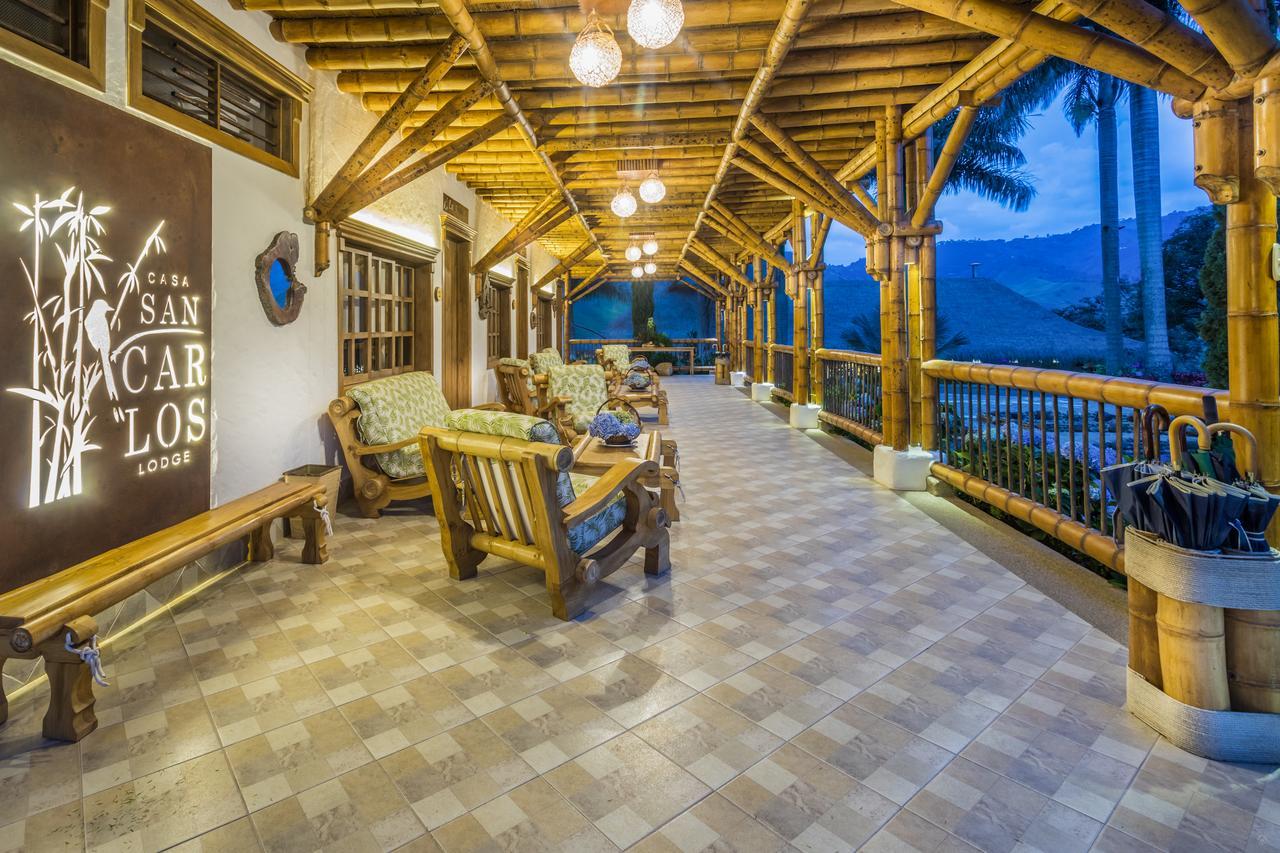 Hotel Casa San Carlos Lodge Pereira Combia Baja Exterior photo